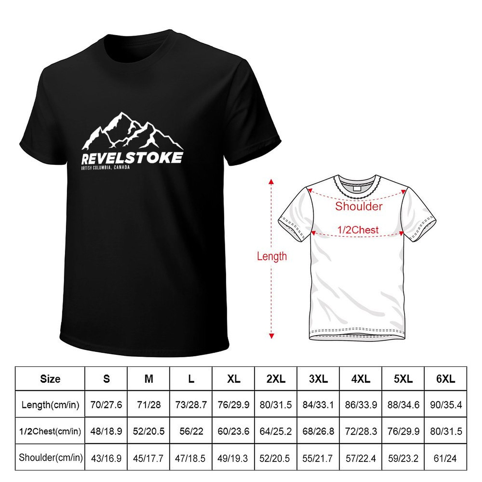 Футболка Ski Revelstoke B.C Ca – обзор и цена Mountain Biking Revelstoke